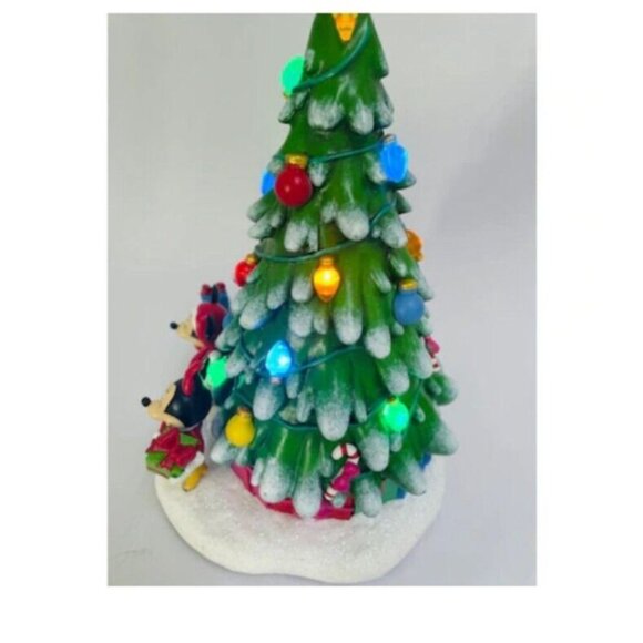 NEW 2024 Disney Mickey & Minnie 10" LED Musical Christmas Tree 8 Classic Songs - Picture 12 of 12